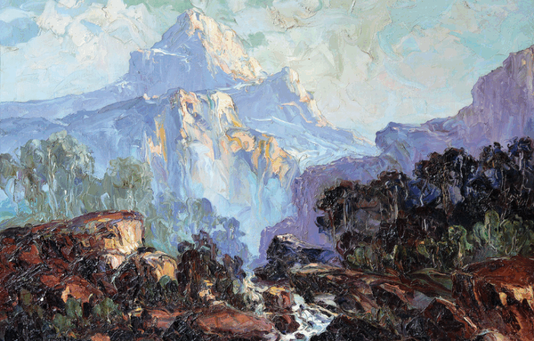 🎨 Гірський і сільський пейзаж: два настрої в українському мистецтві