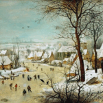 Зимовий пейзаж у мистецтві: як художники передають холод, тишу та атмосферу